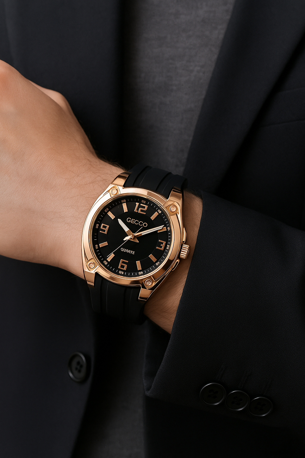 GECCO Vantage Quartz - Elegantni Sat