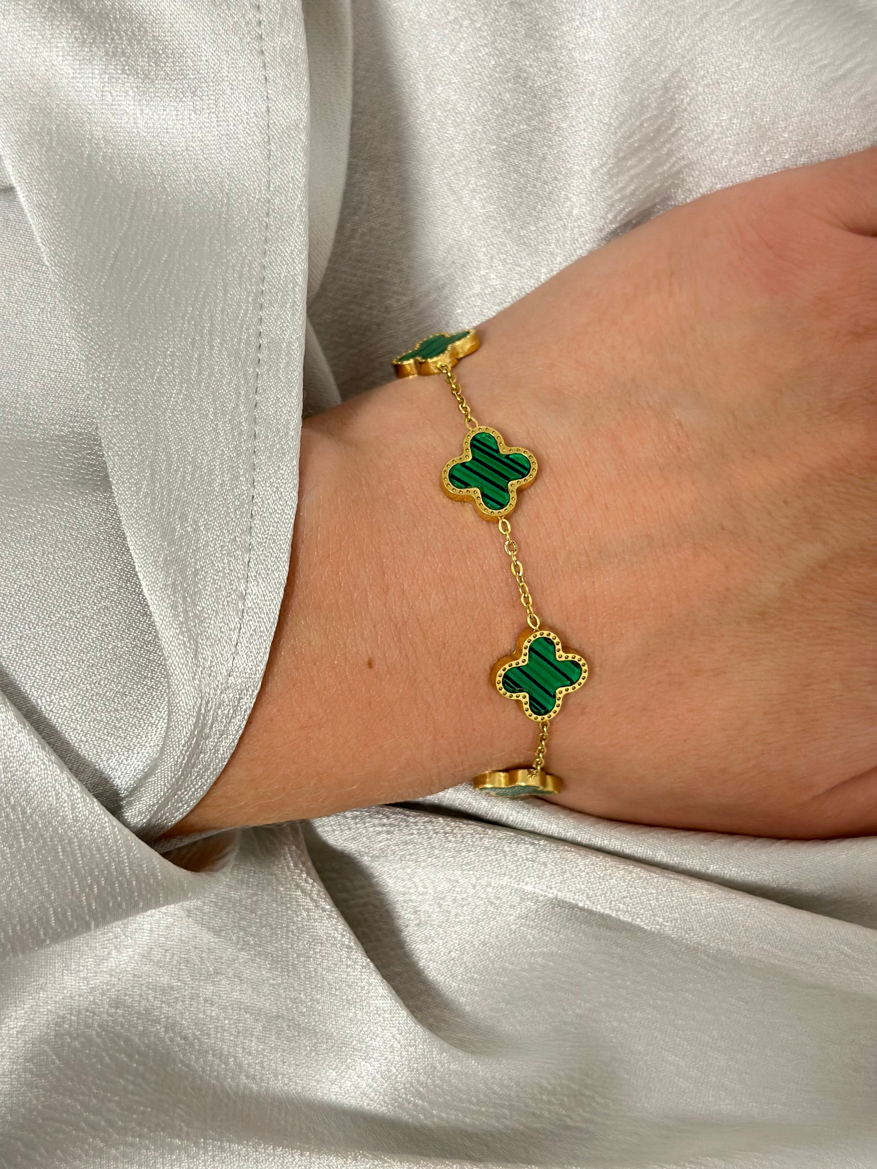 Capri Clover Bracelet - Elegantna Narukvica